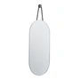 Zone Denmark - Miroir mural A-Series ovale, 60 x 30 cm, noir