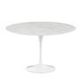 Knoll - Saarinen Tulip Table de bistrot Ø 120 cm, blanc / Mamor Statuarietto