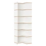 Tojo - tablette multiple, module d'angle hexagonal, blanc