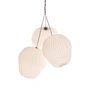 Le klint - Lampe à suspension "le bouquet" l, blanche (lot de 3)
