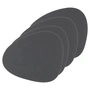 Lind DNA - Set de table Curve L, Nupo anthracite (jeu de 4)