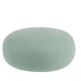myfelt - Pouf fin, ø 48 x h 18 cm, gris turquoise