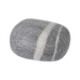 myfelt - Galet Pouf Carl XL, gris clair chiné