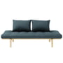 Karup Design - Pace Daybed, pin naturel / bleu pétrole