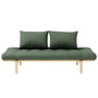 Karup Design - Pace Daybed, pin naturel / vert olive