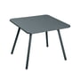 Fermob - table pour luxembourg kid enfants, 57 x 57 cm, gris orageux