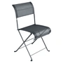 Fermob - Dune chaise pliante, stéréo anthracite