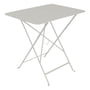 Fermob - Bistro Table pliante, rectangulaire, 77 x 57 cm, gris argile