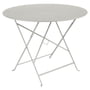 Fermob - Bistro Table pliante, ronde, Ø 96 cm, gris argile