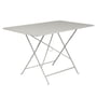 Fermob - Bistro Table pliante, rectangulaire, 117 x 77 cm, gris argile