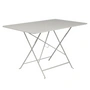 Fermob - Bistro Table pliante, rectangulaire, 117 x 77 cm, gris argile