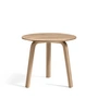 HAY - Bella Table d'appoint Ø 45 cm / H 39 cm, chêne laqué mat
