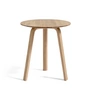 HAY - Bella Table d'appoint Ø 45 cm / H 49 cm, chêne laqué mat