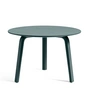 HAY - Bella Table basse, Ø 60 cm / H 39 cm, chêne teinté vert brunswick