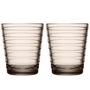 Iittala - Aino Aalto Gobelet en verre 22 cl, lin (set de 2)