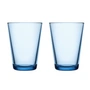 Iittala - Verre Kartio Verre à boire 40 cl, aqua (set de 2)