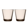 Iittala - Verre Kartio Verre à boire 21 cl, lin (set de 2)