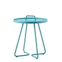 Cane-line - On-the-move Table d'appoint Outdoor, Ø 44 x H 52 cm, aqua