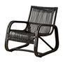 Cane-line - Chaise Curve longue d'intérieur, noire