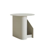 Woud - Sentrum Table d'appoint, Ø 40 x H 36 cm, gris chaud