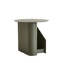 Woud - Sentrum Table d'appoint, Ø 40 x H 36 cm, vert poussiéreux