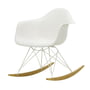 Vitra - Eames Plastic Armchair RAR, érable jaunâtre / blanc / blanc