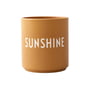 Design Letters - AJ Favourite Tasse en porcelaine, Sunshine / jaune