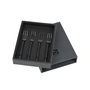 Broste Copenhagen - Hune Fourchette à gâteau, titane mat noir (4 pcs.)