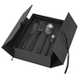 Broste Copenhagen - Hune Set de couverts, titane mat noir (16 pcs.)