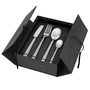 Broste Copenhagen - Hune Ensemble de couverts, acier inoxydable brossé martelé (16 pcs.)