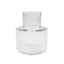 Collection - Ripple Vase Ø 17 x H 21 cm, transparent