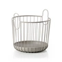 Zone Denmark - Inu Corbeille de rangement, Ø 30 x H 30,5 cm, taupe