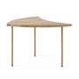 & Tradition - Pinwheel HM7 Table d'appoint, laiton / chêne huilé