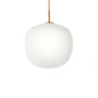 Muuto - Rime Lampe suspendue Ø 45 cm, opale / orange