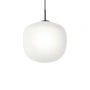 Muuto - Rime Lampe suspendue Ø 45 cm, opale / noir