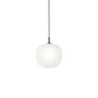 Muuto - Rime Lampe suspendue Ø 25 cm, opale / noir