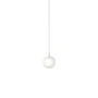Muuto - Rime Lampe suspendue Ø 12 cm, opale / blanc