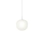 Muuto - Rime Lampe suspendue Ø 25 cm, opale / blanc