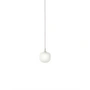 Muuto - Rime Lampe suspendue Ø 12 cm, opale / gris