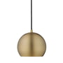 Frandsen - Ball Lampe à suspendre Ø 18 cm, laiton antique mat / blanc