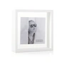 XLBoom - Square Floating Box Cadre photo 20 x 20 cm, blanc