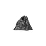 ferm Living - Bougeoir en Stone grand, aluminium noir