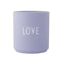 Design Letters - AJ Favourite Tasse en porcelaine, Love / lilas