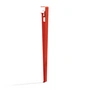 TipToe - Pied de table et de bureau H 75 cm, rouge tomate