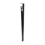TipToe - Pied de table et de bureau H 75 cm, noir graphite