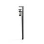 TipToe - Pied de table basse et de banc H 43 cm, noir graphite