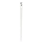 TipToe - Pied de table de bar H 110 cm, blanc nuageux