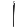 TipToe - Pied de table de bar H 110 cm, noir graphite