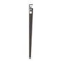 TipToe - Pied de table H 90 cm, acier patiné