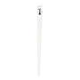 TipToe - Pied de table H 90 cm, blanc nuageux